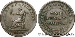 ROYAUME-UNI (TOKENS) 1 Penny “TRADE & NAVIGATION” 1814