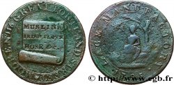 BRITISH TOKENS OR JETTONS 1/2 Penny - Portland (Middlesex) 1795 