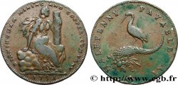 ROYAUME-UNI (TOKENS) 1/2 Penny Birmingham (Warwickshire) 1792 