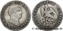 MEXICO 2 Real Augustin Iturbide 1822 Mexico XF