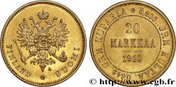 FINLANDE - GRAND-DUCHÉ - NICOLAS II 20 Markkaa 1910 Helsinki TTB+