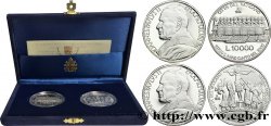 VATICAN AND PAPAL STATES Coffret (Proof) 2 monnaies - Jean-Paul II / la dernière cène / la crucifixion 1998 Rome