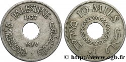 PALESTINE 10 Mils 1927  TTB