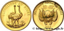 NIGER 10 Francs Proof 1968