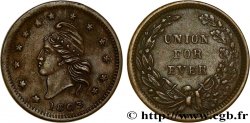 ÉTATS-UNIS D AMÉRIQUE 1 Cent (1861-1864) “civil war token” Liberté 1863 