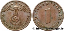 GERMANY 1 Reichspfennig aigle et swastika 1938 Berlin