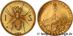 SAINT-MARIN 1 Scudo Insecte 1986 Rome