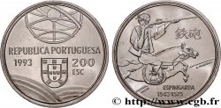 PORTUGAL 200 Escudos Espingarda, cavalier japonais 1993