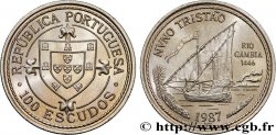 PORTUGAL 100 Escudos Découverte du fleuve Gambie en 1446 par Nuno Tristao 1987