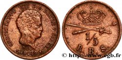 DANEMARK 1/5 skilling Christian VIII 1842