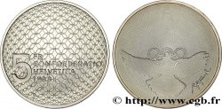 SVIZZERA 5 Francs Jeux Olympiques 1988 Berne