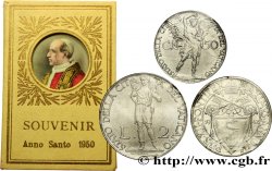 VATICAN ET ÉTATS PONTIFICAUX Série 3 monnaies - Souvenir 1950 1941-1942 