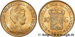 INVESTMENT GOLD 10 Gulden, 3e type Wilhelmina 1917 Utrecht