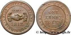 GETTONI BRITANICI 1 Penny Token 1812
