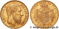 INVESTMENT GOLD 20 Francs Léopold II 1867 Bruxelles