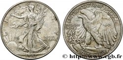 ÉTATS-UNIS D AMÉRIQUE 1/2 Dollar Walking Liberty 1947 Philadelphie