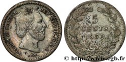 PAYS-BAS 5 Cents Guillaume III 1850 Utrecht