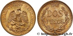 MEXIQUE 2 Pesos 1945 Mexico