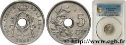 BELGIUM 5 Centimes type à étoile 1931 