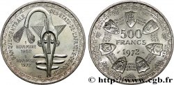 ÉTATS DE L AFRIQUE DE L OUEST (BCEAO) 500 Francs BCEAO 1972 Paris