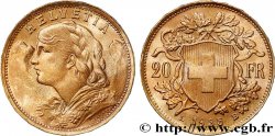 OR, PALLADIUM ET PLATINE INVESTISSEMENT 20 Francs Vreneli 1935 Berne