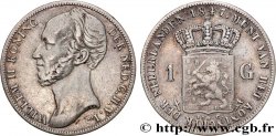 PAYS-BAS 1 Gulden Guillaume II 1847 Utrecht
