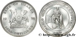 UGANDA 2000 Shillings Proof France 98 1996  fST