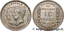 BELGIUM 10 Francs - 2 Belgas Centenaire de l’Indépendance - légende Française 1930 