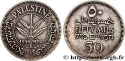 PALESTINE 50 Mils 1935 