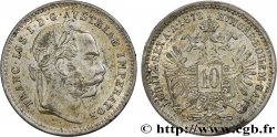 AUTRICHE 10 Kreuzer François-Joseph Ier 1872 Vienne TTB+