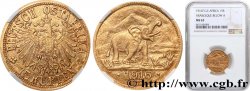 GERMAN EAST AFRICA - WILLIAM II 15 Rupien 1916 Tabora