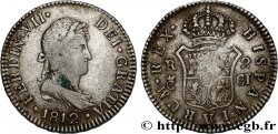 ESPAGNE 2 Reales Ferdinand VII 1812 Cadix