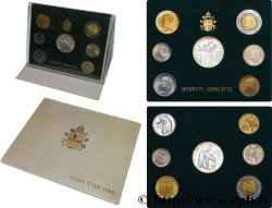 VATICAN ET ÉTATS PONTIFICAUX Série 7 monnaies Jean-Paul II an XVIII 1996 Rome