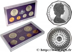 AUSTRALIE Série Proof 6 monnaies 1977  BE
