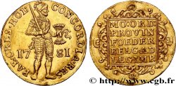 PAYS-BAS - PROVINCES-UNIES - HOLLANDE Ducat d or au chevalier 1781 Dordrecht TTB+