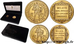 NETHERLANDS Coffret Ducat et Double Ducat d or Proof 1996 Utrecht