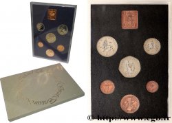 UNITED KINGDOM Série FDC 6 monnaies + 1 jeton 1976