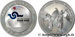 SOUTH KOREA  10000 Won Proof 14e Jeux Asiatiques Busan 2002 - danseurs traditionnels 2002 