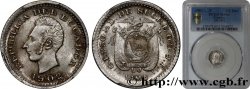 ECUADOR 1/2 Decimo de Sucre Antonio Jose de Sucre 1902 Lima