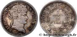 ALLEMAGNE - ROYAUME DE WESTPHALIE - JÉRÔME NAPOLÉON 1/2 Franken 1808 Paris SUP+