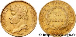 ALLEMAGNE - ROYAUME DE WESTPHALIE - JÉRÔME NAPOLÉON 20 Franken 1808 Cassel TTB