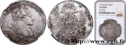RUSSIE 1 Rouble Anne 1735 Moscou