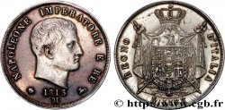 ITALY - KINGDOM OF ITALY - NAPOLEON I 5 Lire 1813 Milan