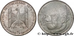 DEUTSCHLAND 5 Mark / Gustav Stresemann 1978 Munich