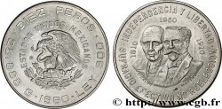 MESSICO 10 Pesos anniversaire indépendance et révolution 1960 Mexico