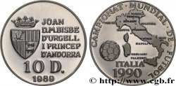 ANDORRA (PRINCIPALITY) 10 Diners Proof Coupe du Monde 1990 1989 