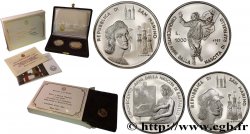 SAN MARINO Série PROOF 2 Monnaies 1983 Rome MS