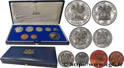 AFRIQUE DU SUD Série Proof 8 monnaies 1987  SPL