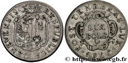 SWITZERLAND - REPUBLIC OF GENEVA 6 Sols 1765 