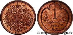 AUTRICHE 1 Heller 1901 Vienne SPL
